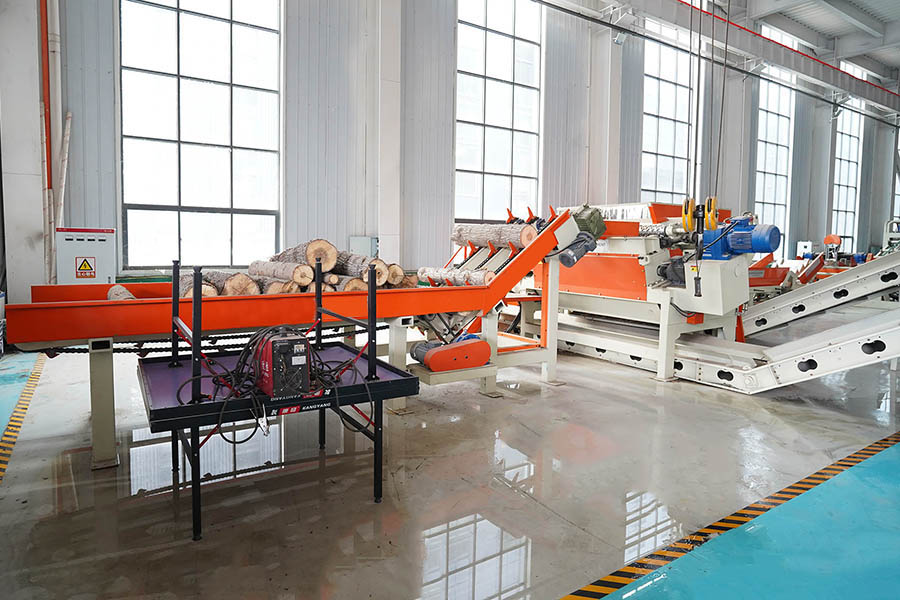 九尺旋切生產線