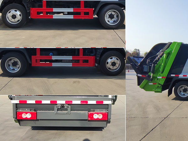 程力威牌CLW5040ZYSBDP型壓縮式垃圾車(chē)